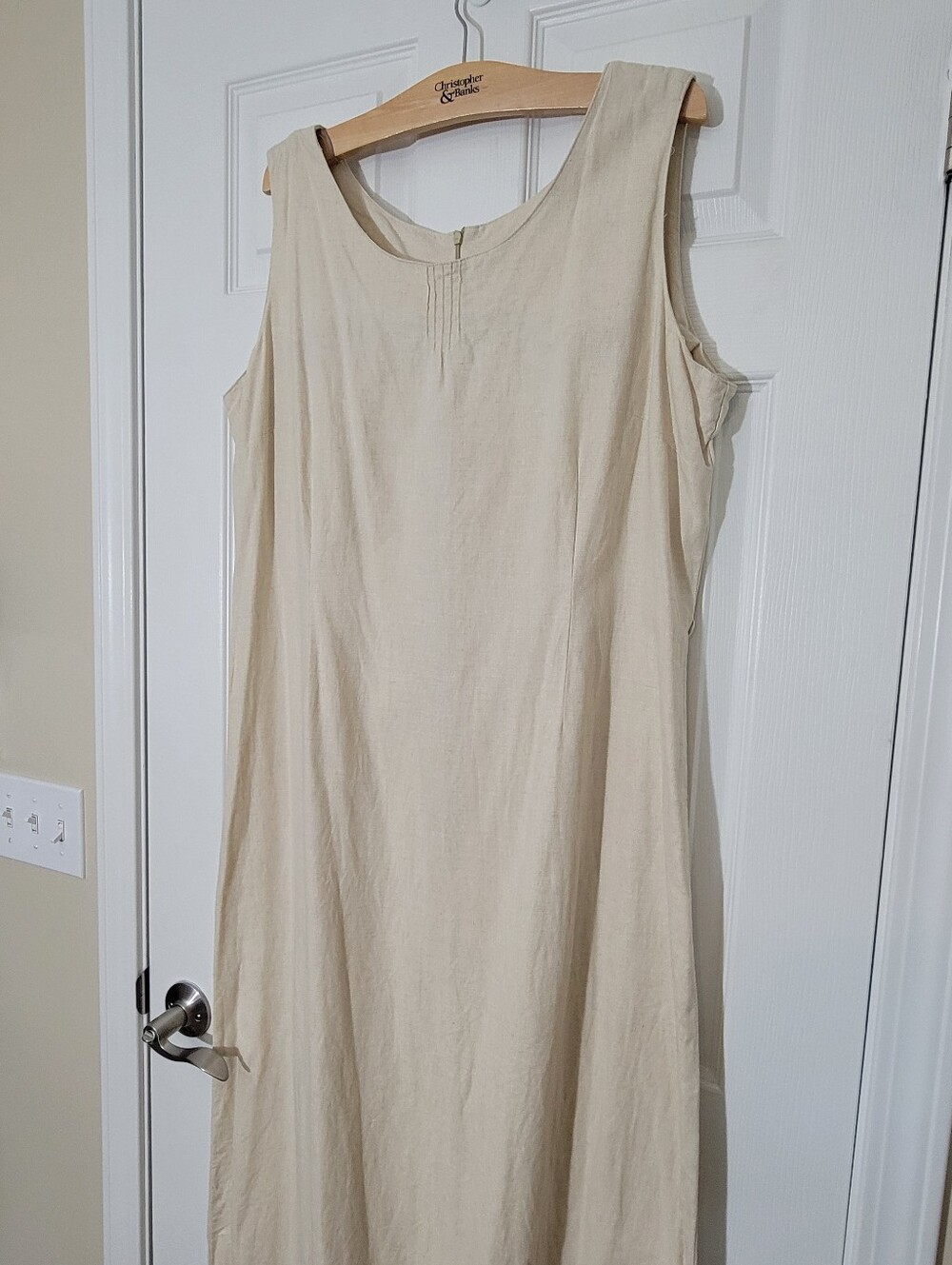 Dockers Khakis For Women Maxi Dress Linen Cotton Size XL - Picture 2 of 12
